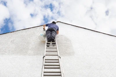 Peinture extérieure à Veyrières — façades et ravalement